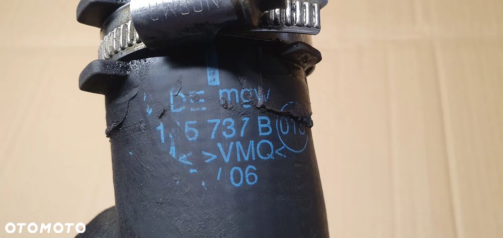 Przewód wąż rura intercoolera VW Touareg 3.0 TDI 7L6145737B - 7