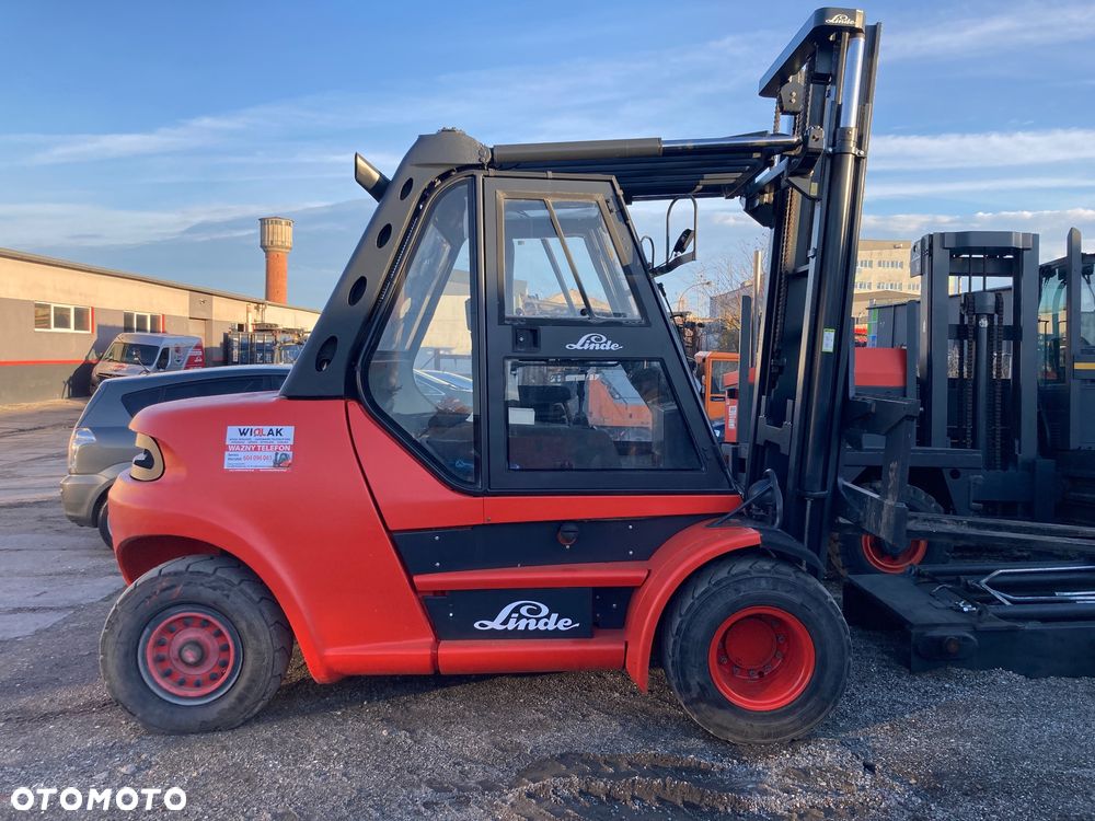 Linde [1998] WÓZEK WIDŁOWY LINDE H80D-900 DIESEL 8ton/900