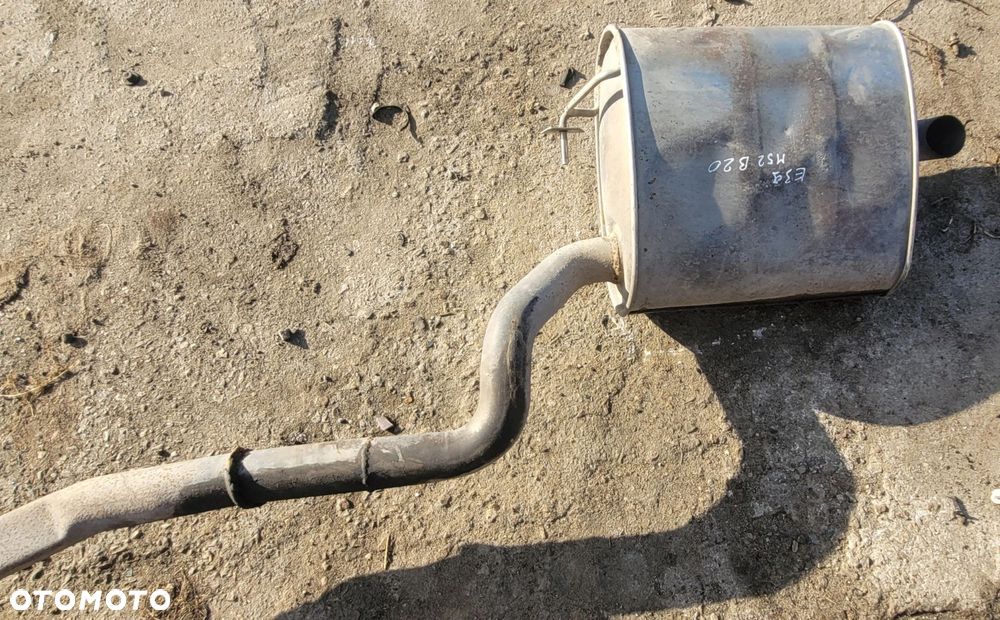 WYDECH RURA TŁUMIK BMW E39 M52B20 M52 2.0B 1740074 - 5