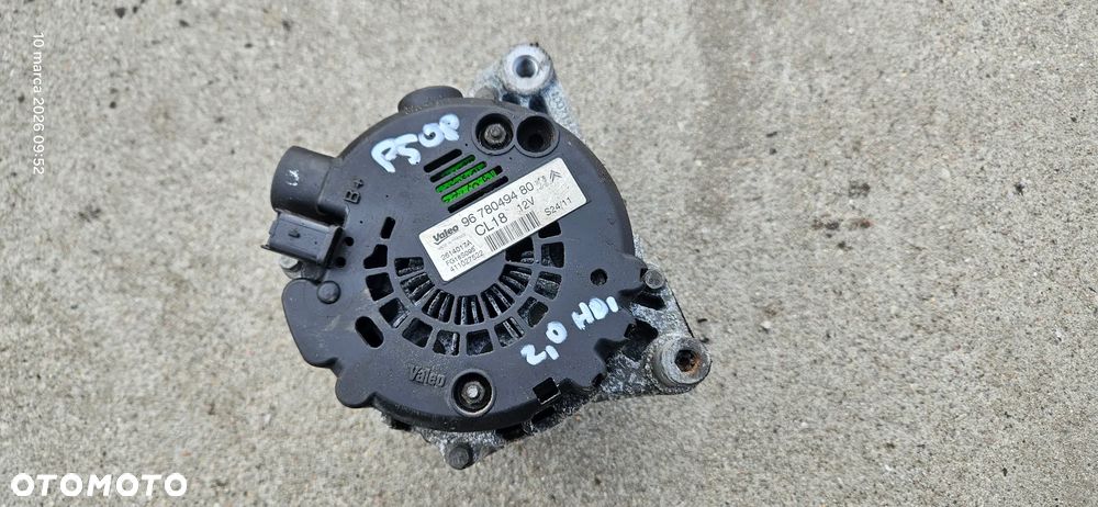 Alternator PEUGEOT 508 308 I Citroen C5 III C4 II 2,0 HDI 2012r 9678049480 - 4
