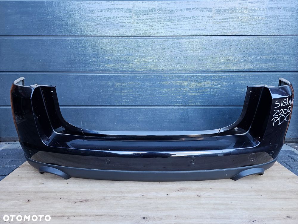 ZDERZAK TYŁ TYLNY OPEL SIGNUM Z20R PDC DYFUZOR DWA WYDECHY - 1