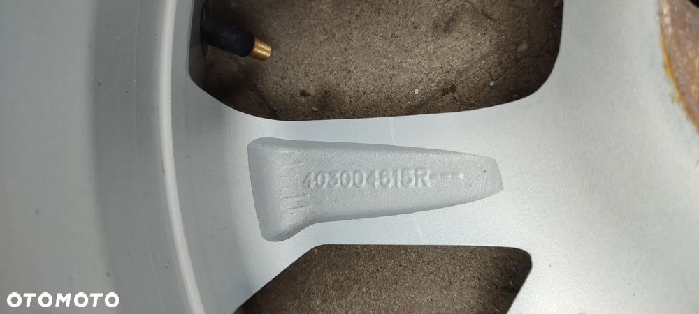 FELGI ALUMNIOWE 5x114,3 7Jx17 CALI ET40 403004615R RENAULT KADIAR TALISMAN MEGANE SCENIC KAPTUR CZUJNIKI GRATIS 4 SZTUKI KOMPLET - 9