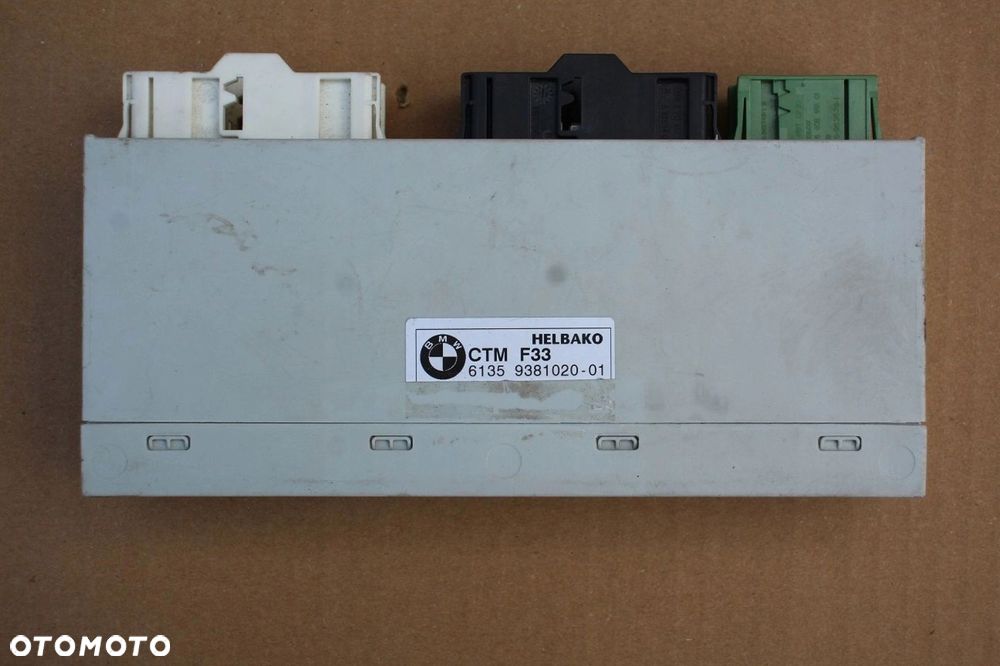 Moduł sterownik dachu BMW 4 F33 F83 M4 CABRIO 9381020 - 1