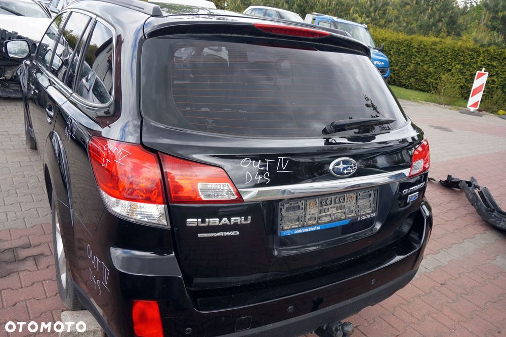 KLAPA BAGAŻNIKA TYLNA OUTBACK IV BR KOMBI D4S KAMERA CZARNY SUBARU 2009-2014 - 2