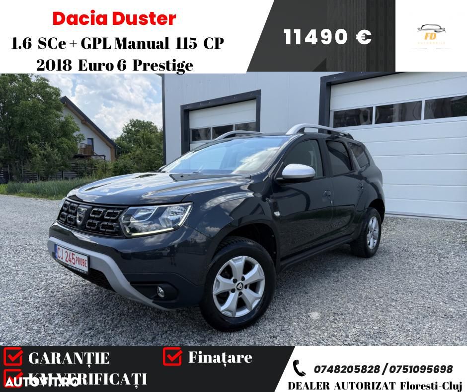 Dacia Duster 1.6 SCe Prestige jante 16" - 1