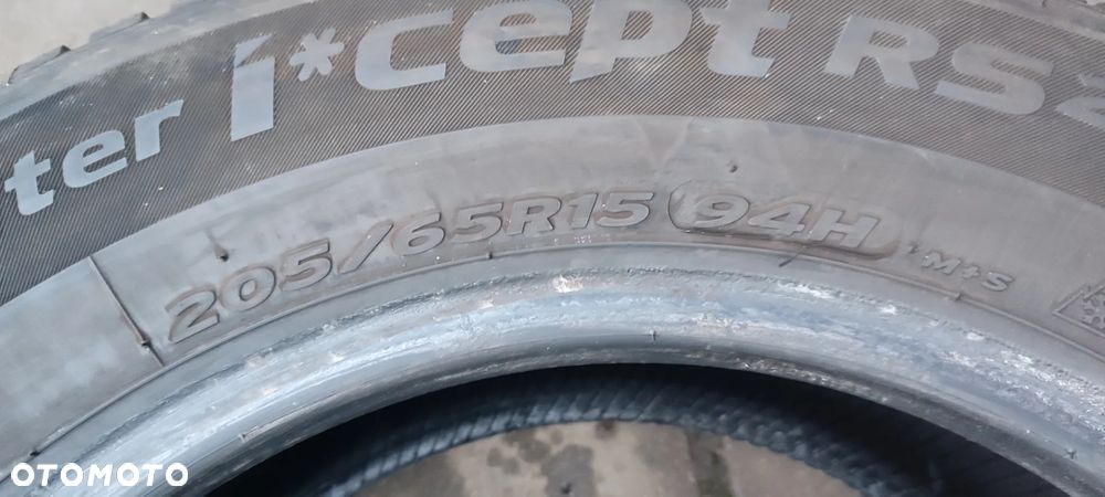 OPONY ZIMOWE 205/65R15 HANKOOK WINTER ICEPT RS2 (3223) ZIMA 8 mm 2 SZTUKI PARA - 6