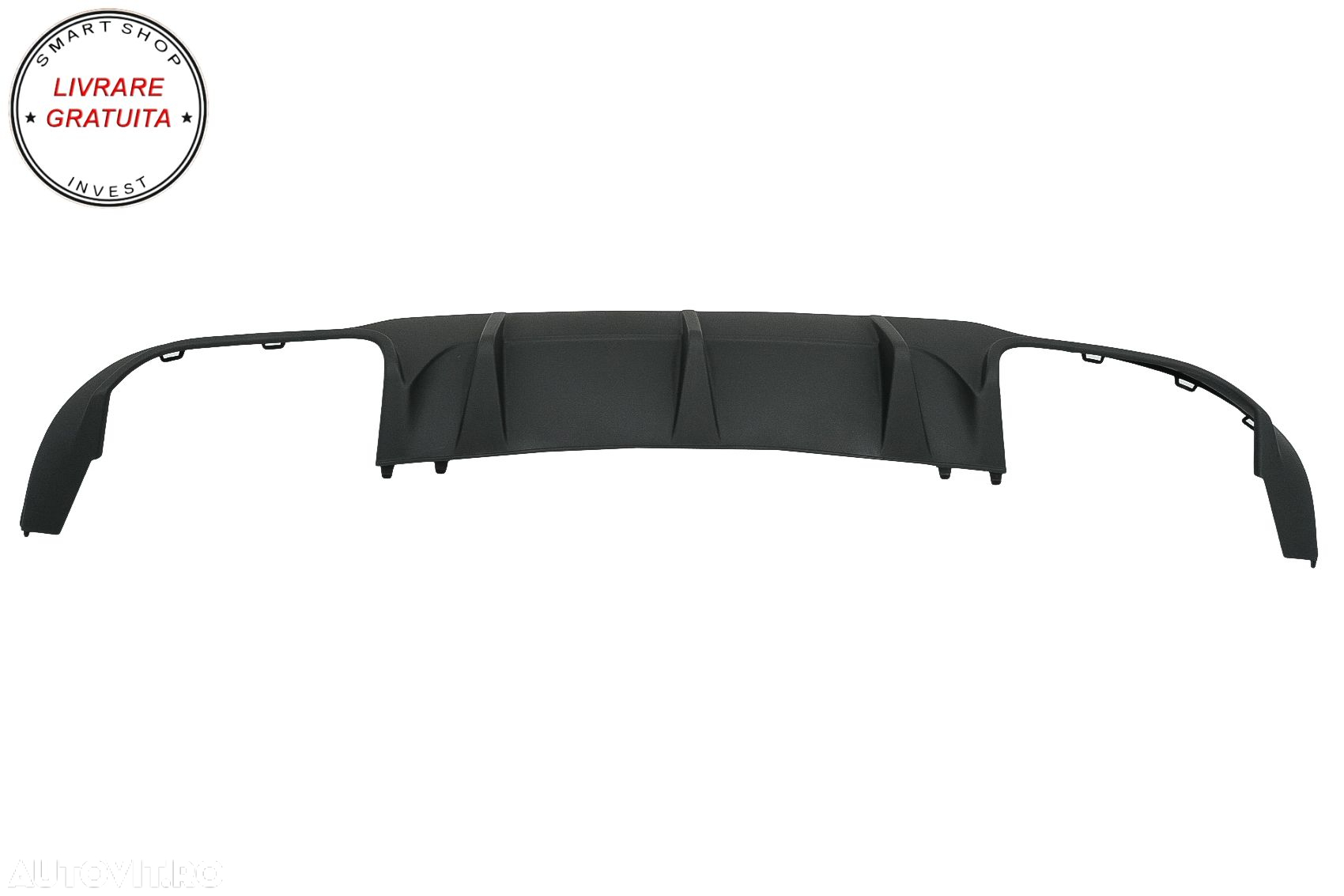 Difuzor Bara Spate Mercedes C-Class W204 C204 AMG Sport Line (2012-2014) Limousine- livrare gratuita - 3