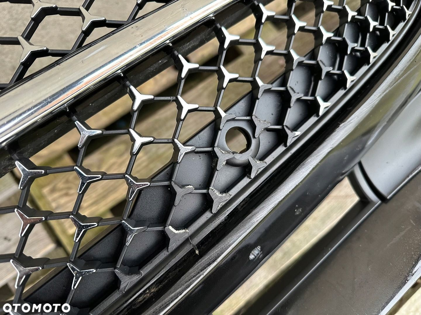 ZDERZAK PRZÓD PRZEDNI MERCEDES C KLASA W206 2021- AMG  KRATKA A2068850602 - 7