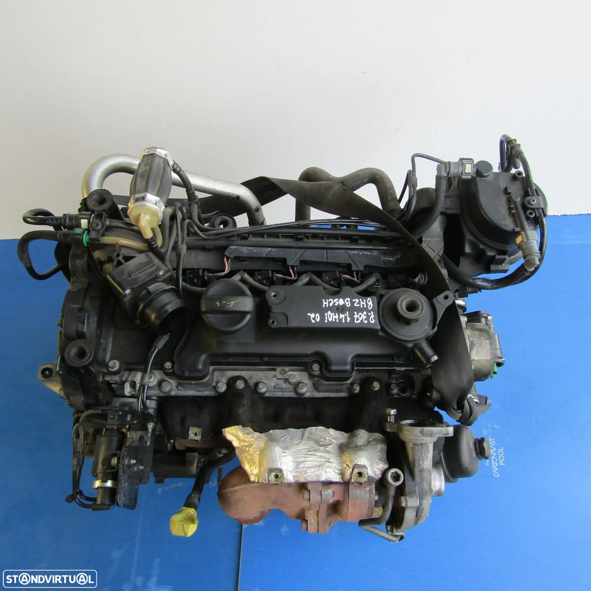 Motor Peugeot 1.4 Diesel com Referência 8HZ - 2