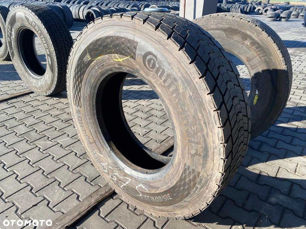Opona 315/80R22.5 CONTINENTAL CONTI HYBRID HD5 Napędowa 16-17mm - 4