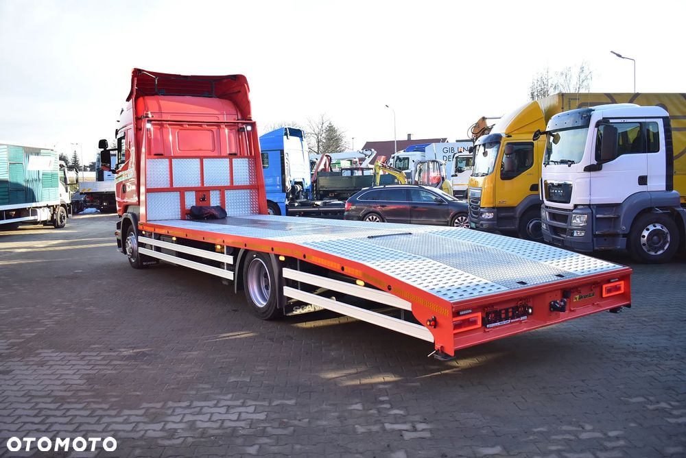 Scania R 370 / Autolaweta/ Pomoc drogowa/ Najazd 8.10m. / Wciągarka/ Sprowadzona z Niemiec ! - 11