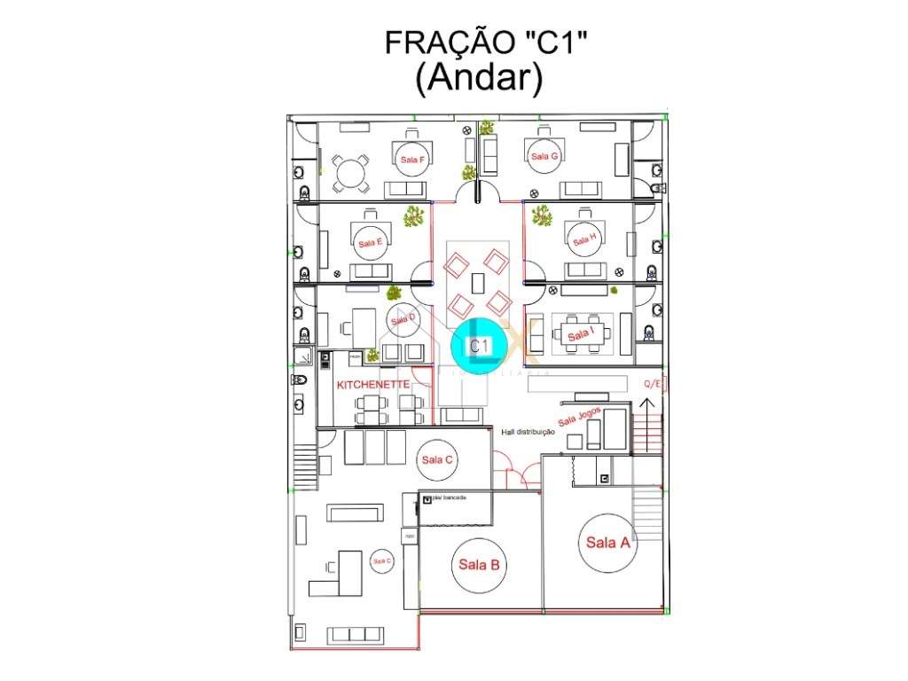 Escritório/Gabinete de trabalho na Zona Industrial de Taboeira para... - Grande imagem: 5/13