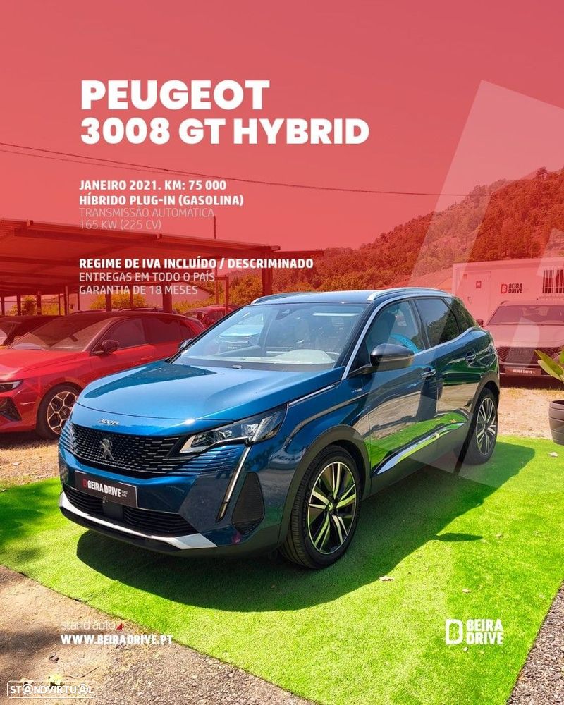 Peugeot 3008 1.6 Hybrid GT e-EAT8 - 2