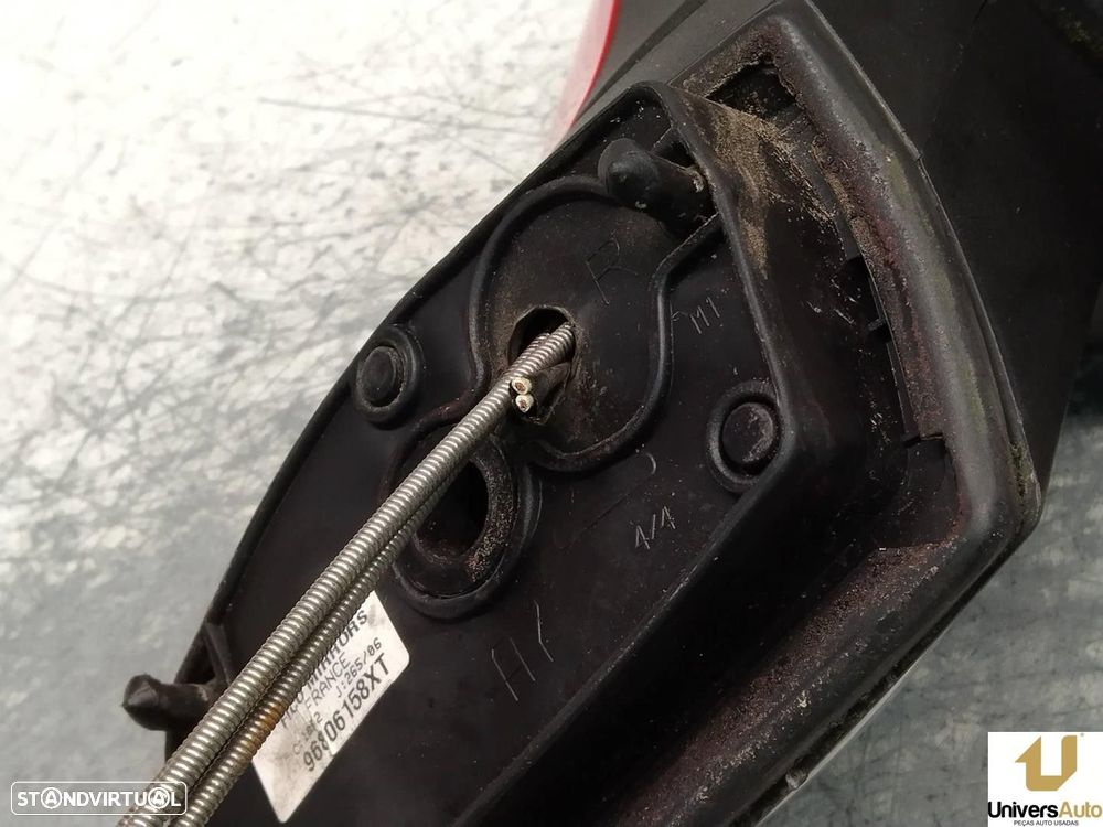 ESPELHO RETROVISOR DIREITO PEUGEOT 207 2006 - - 1