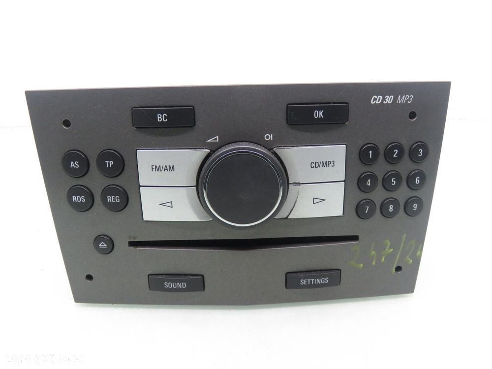 RADIO CD30 WYSWIETLACZ OPEL ZAFIRA B 13275077 13255557 497316088 - 7