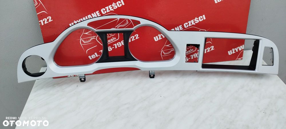 Ramka Osłona Licznika Srebrna Audi A6 C6 2009 Części Blask Gołdap