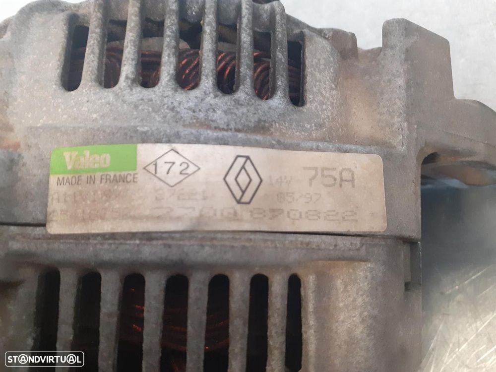 ALTERNADOR RENAULT CLIO I 1997 -7700870822 - 4