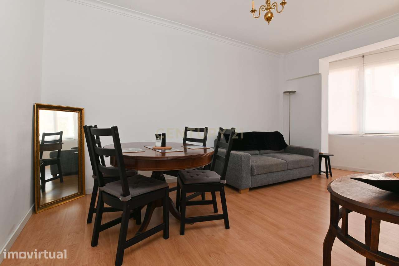 Apartamento T3 em campo de ourique renovado em prédio com elevador, ar - Grande imagem: 5/19