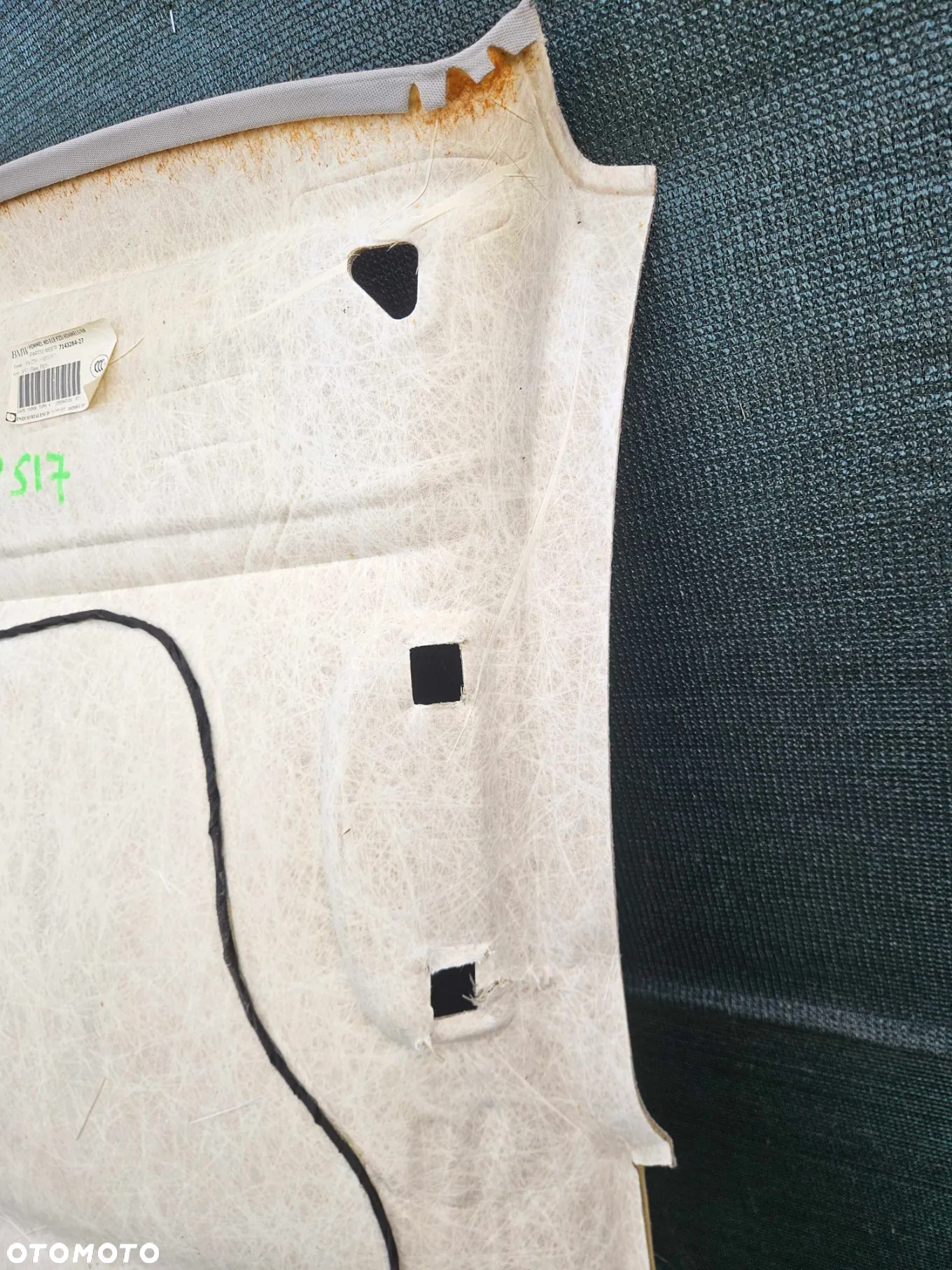 Podsufitka Sufit Tapicerka Jasna BMW 3 E90 2009r - 21