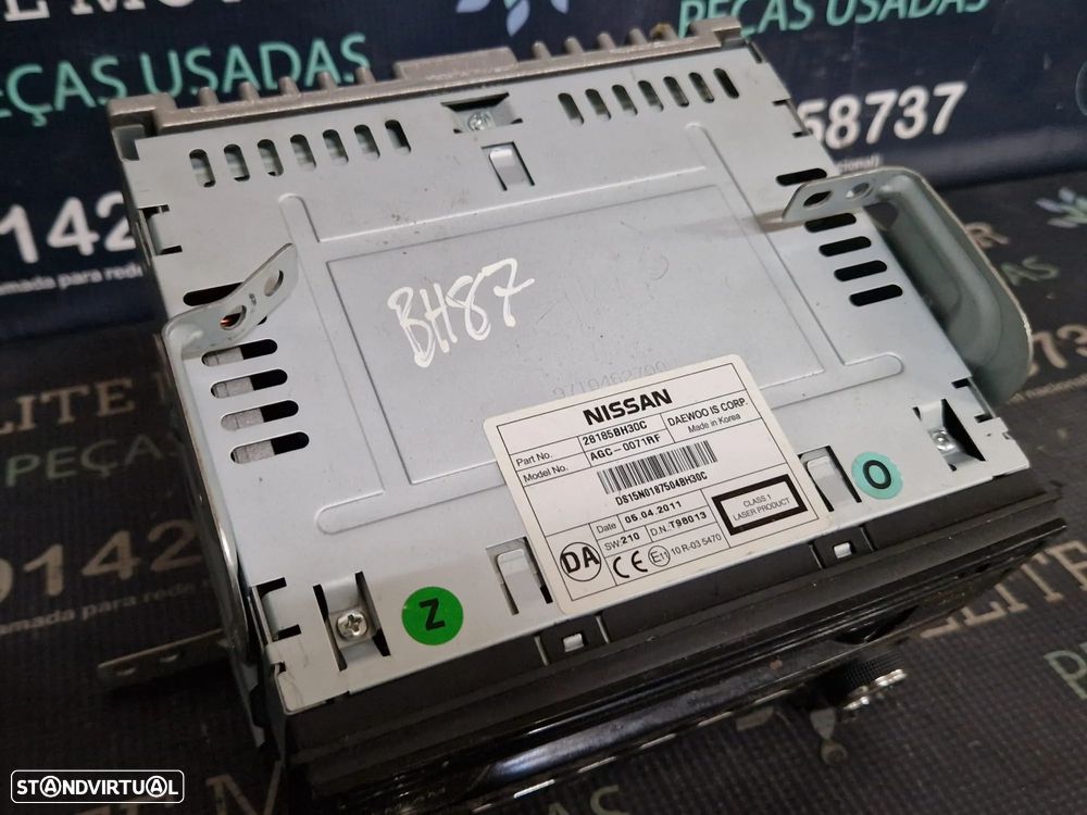 Rádio usado NISSAN JUKE 28185BH30C QASHQAI X-TRAIL - 5