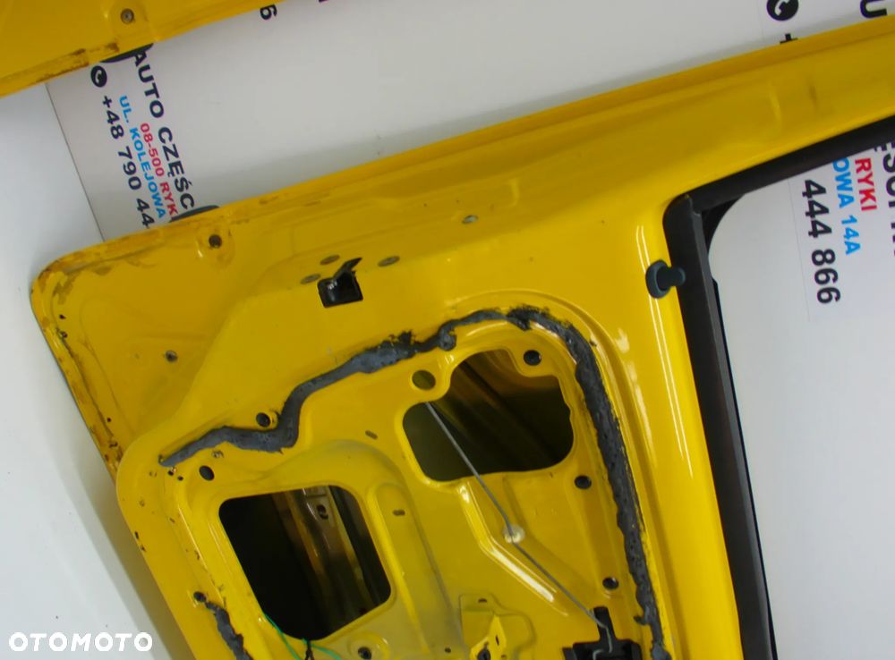 Renault kangoo I Drzwi prawe lewe żółte - 11