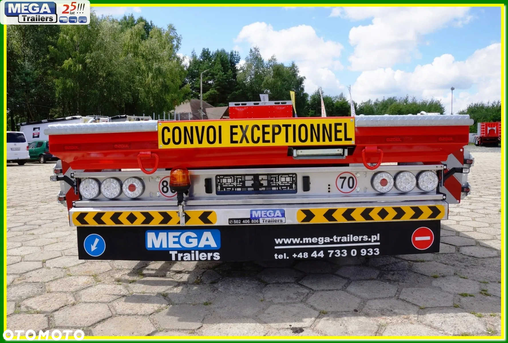 Inny PLATFORMA Mega osie 19,5 BPW, full ADR EX3 UNIWERSALNA !!! - 36