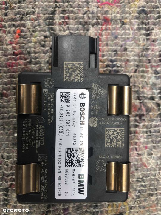 RADAR SENSOR PRZÓD BMW G05 G06 F40 G20 G21 6898188 - 2