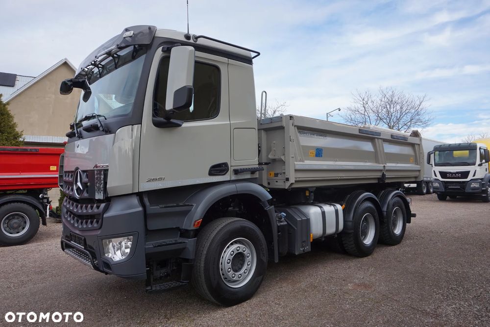 Mercedes-Benz AROCS 2651 6x4 MEILLER KIPPER BORDMATIC IDEALNY. - 3
