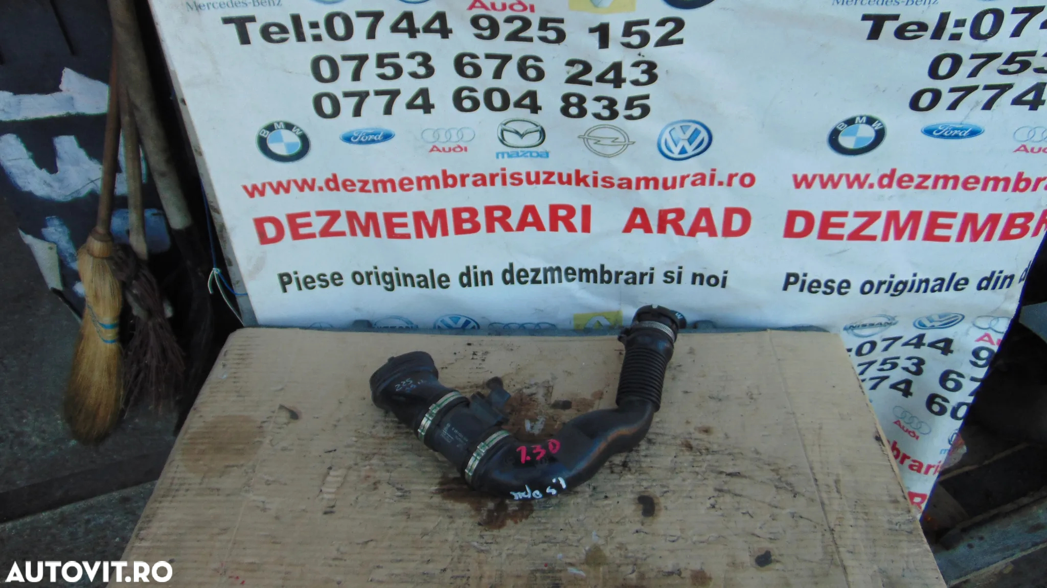 Tub intercooler Fiat 1.3 panda tipo fiat 500 500c 500x 500l qubo doblo opel corsa e alfa romeo mito - 2