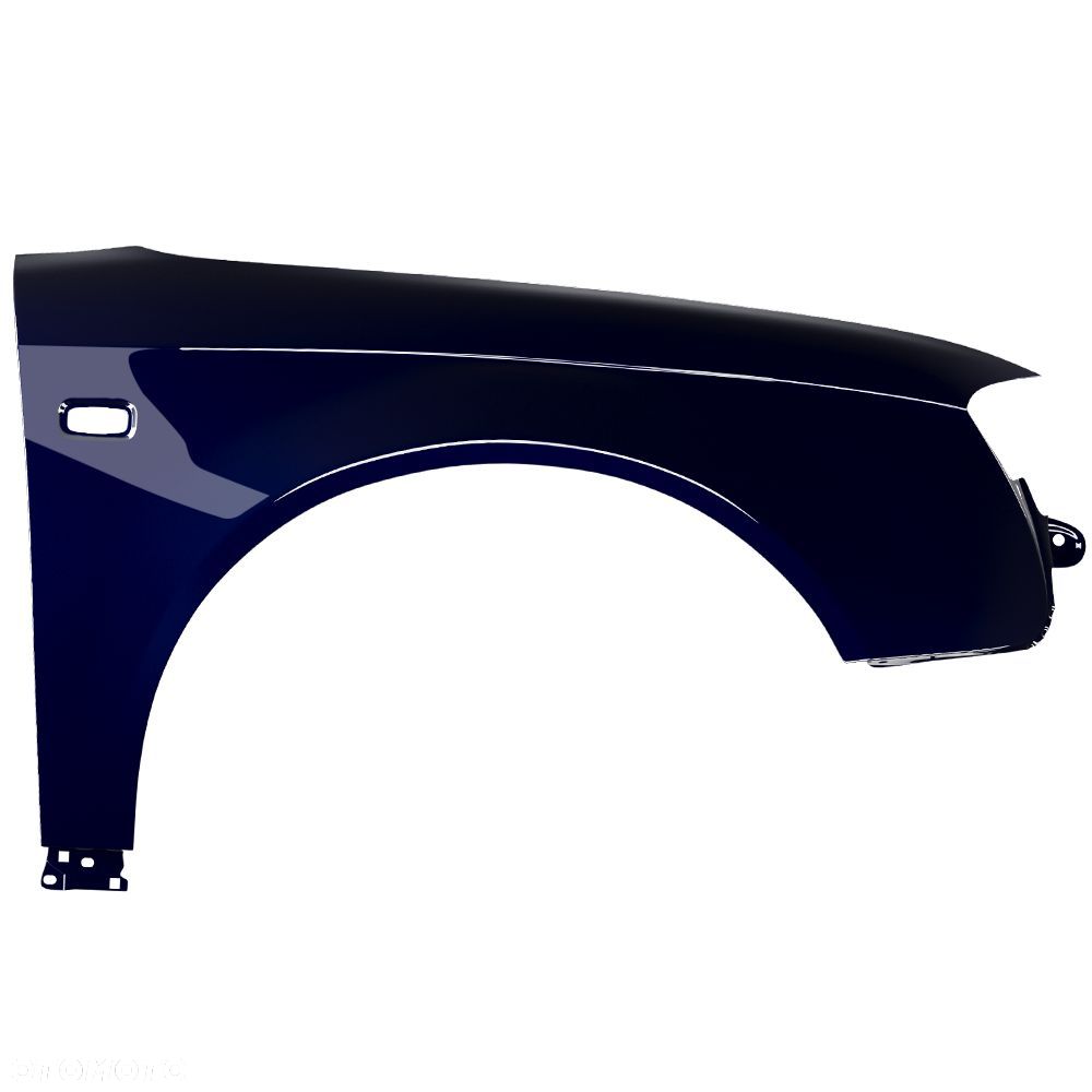 BLU Błotnik AUDI A4 B7 LZ5L prawy niebieski 04-08 przód ocynk MingBlau - 2