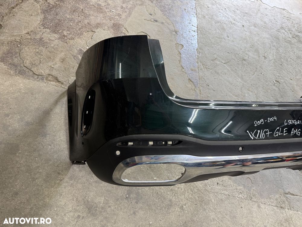 Bara spate MERCEDES GLE AMG W167 an 2019-2024 cu 6 gauri pentru senzori cod A1678851103 - 3
