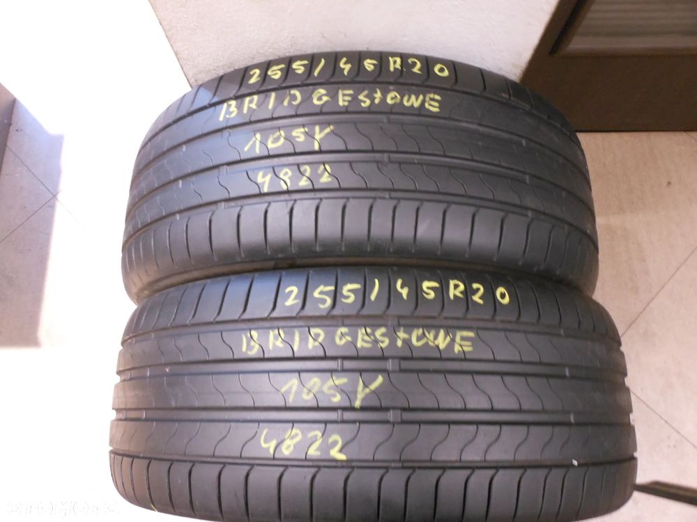 Opony 255/45r20 bridgestone turanza 6 * enliten 6,7mm lato para - 1