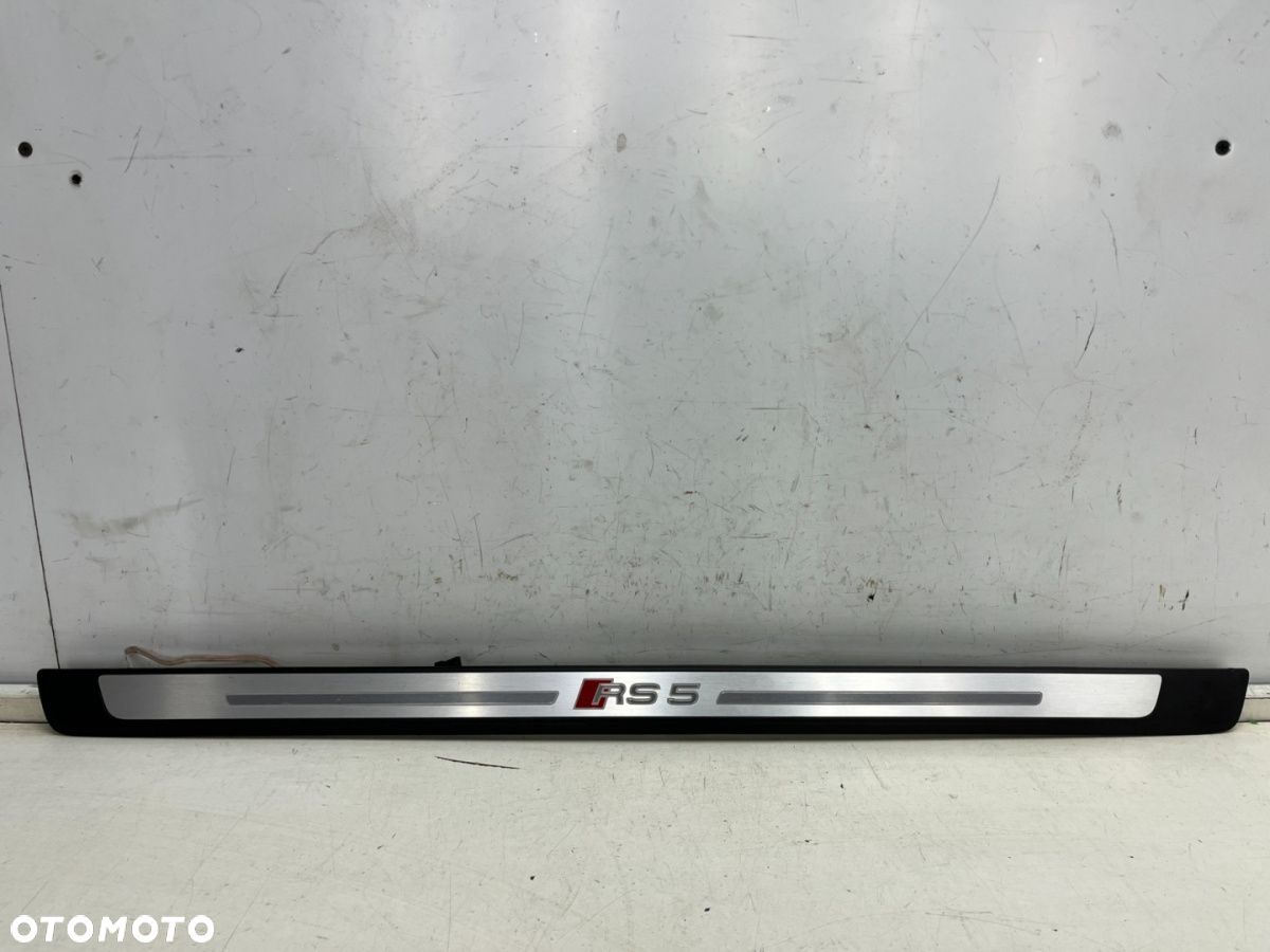 Nakładka progu Audi RS5 II 8w F5 17-24r. lewa listwa progowa wewnętrzna LED podświetlana 8w6947417b - 1
