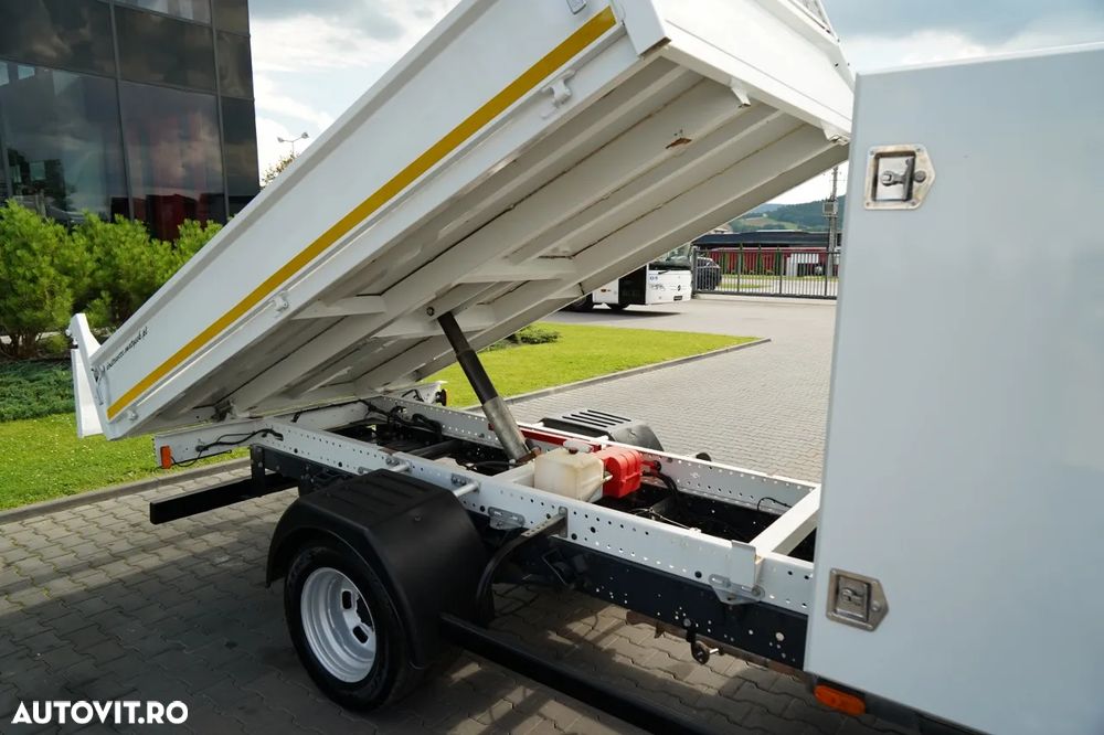 Iveco DAILY 35-160 / BASCULATOR SPATE / OȚEL / 3 LOCURI / DOUĂ / MANUAL / IMPORTAT / EURO 6 - 9