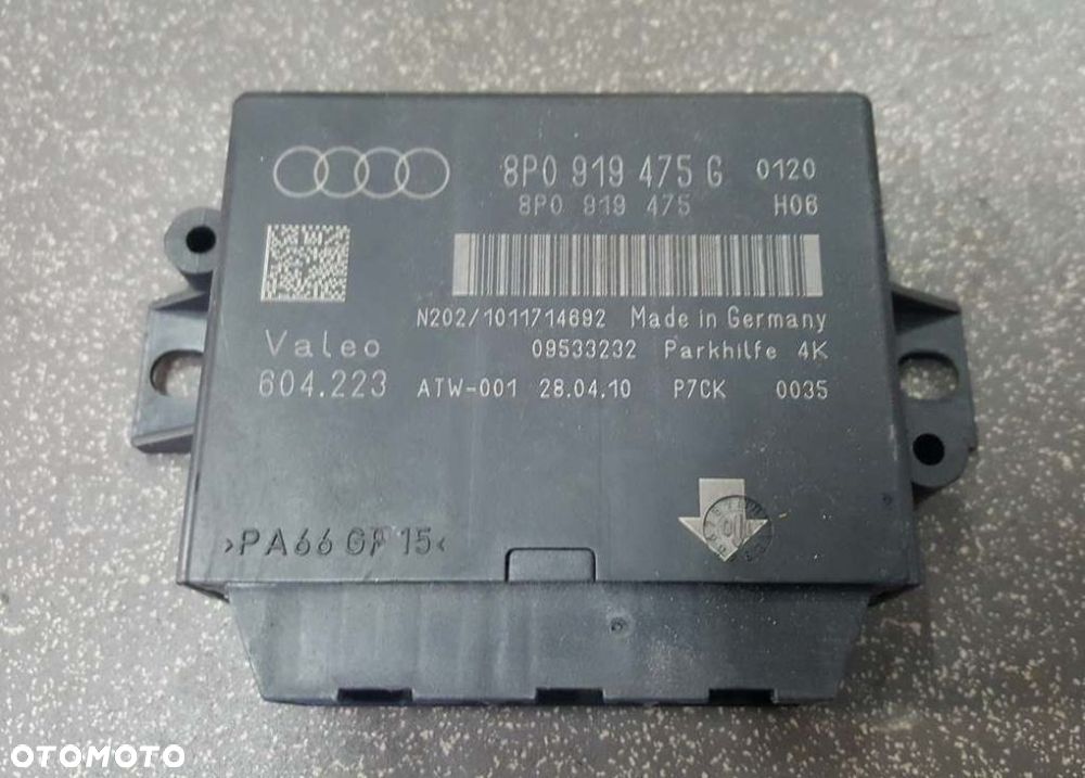 Moduł czujników parkowania audi a3 8p 8P0919475G