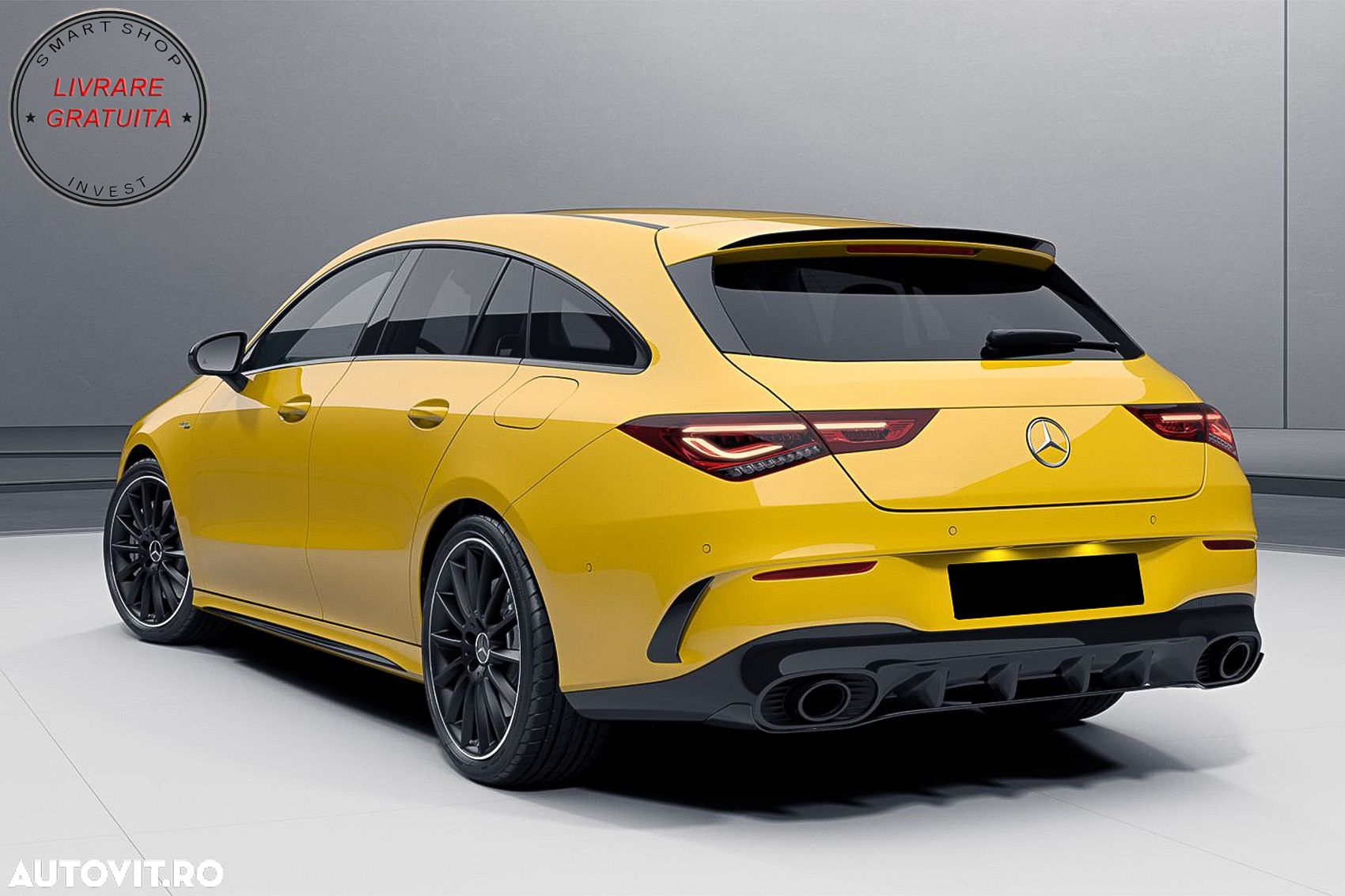 Ornamente Bara Spate Flapsuri Mercedes CLA Shooting Brake X118 CLA Coupe C118 (201- livrare gratuita - 7