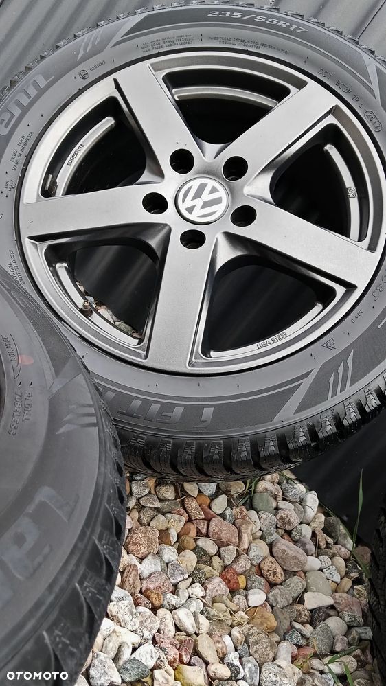 T5 T6 Transporter Multivan Caravelle Volkswagen 5x120 17 Koła Felgi Opony Zimowe - 8