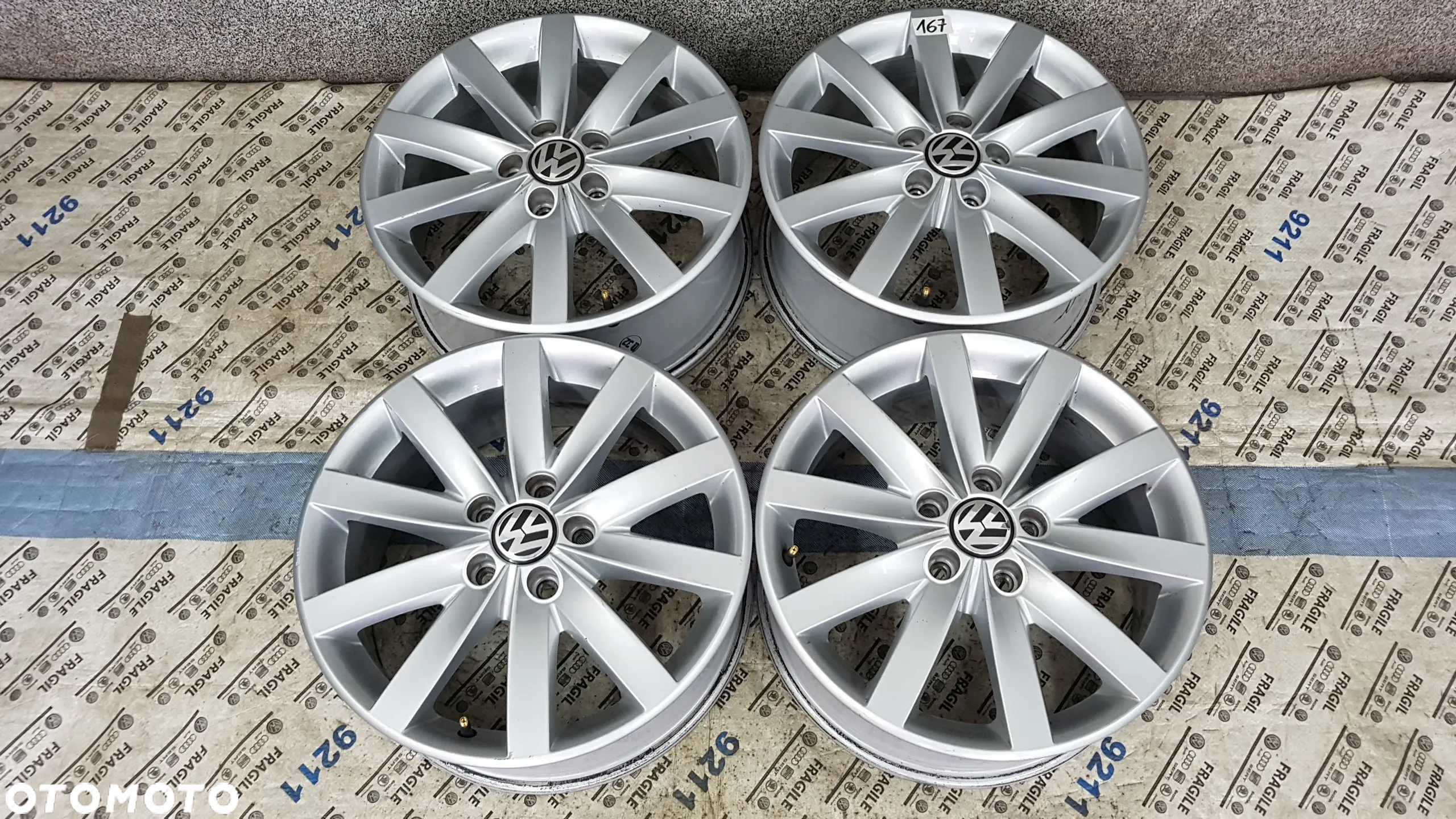 FELGI ALU VW GOLF JETTA TURAN  5X112 7JX17 ET54 - 2