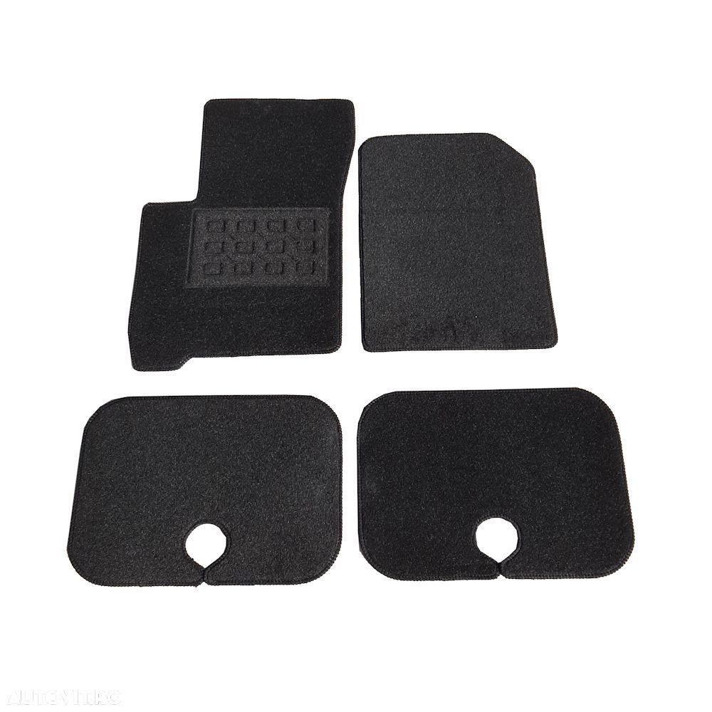 Set covorase auto din mocheta Dodge Journey 2008-, Negru - 1