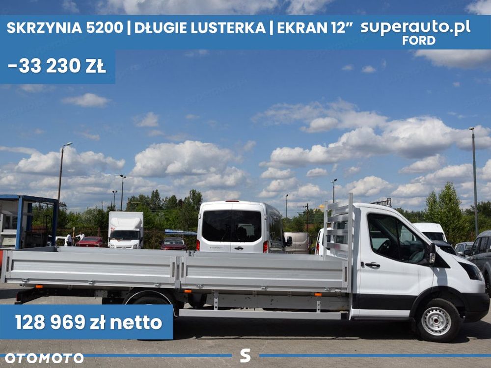 Ford Transit 350 L5 Trend Skrzynia Otwarta 2.0 130KM - 2