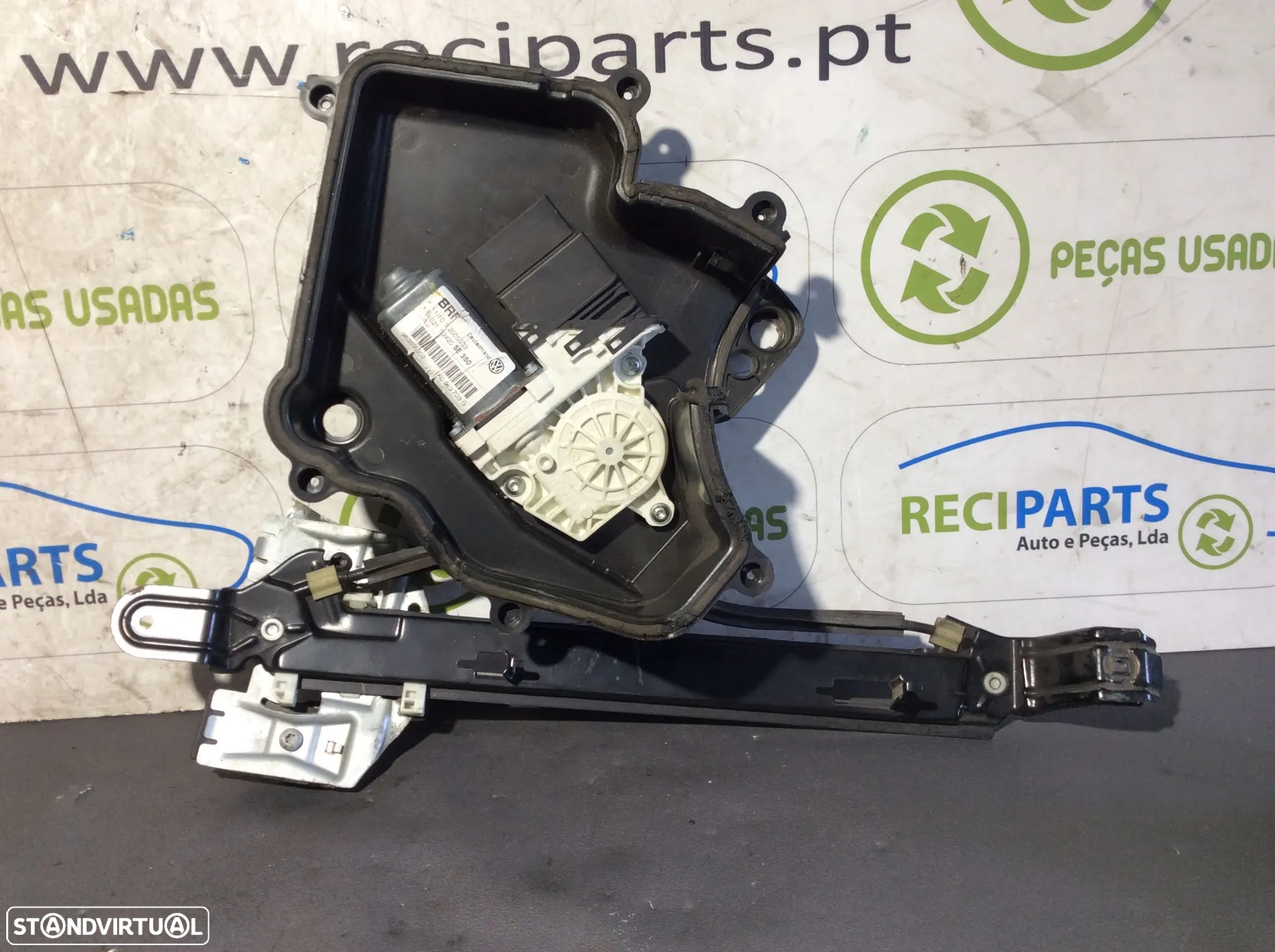 Elevador Vidro Trás Esquerdo Seat Leon 2.0 tDi 140cv  ano 2005 a 2013 - 2