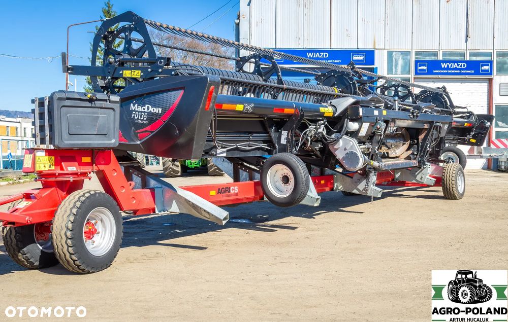 Inny Heder MacDon FD 135 FLEXDRAPER - 2018 ROK - 10,7 M - ADAPTACJA CASE - 2