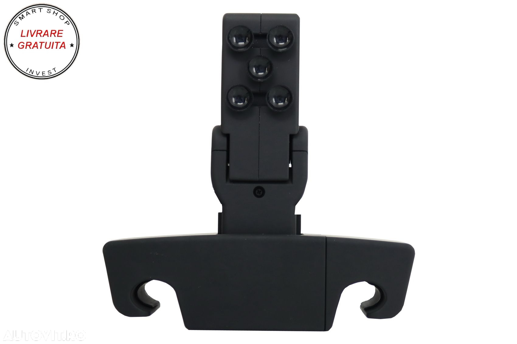 Suport auto tetiera multifunctional cumparaturi, tableta sau telefon Negru- livrare gratuita - 3