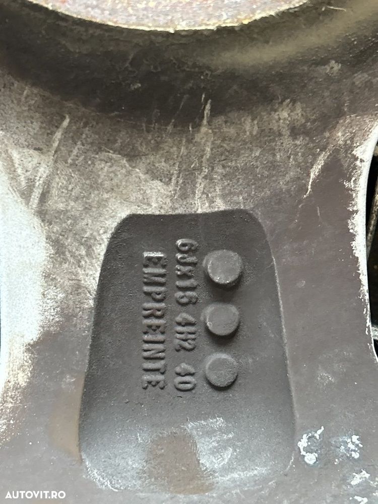 Jante aliaj Dacia Dacia Logan II MCV 2013 - 2016 (1335) R15 Et40 4*100 - 7