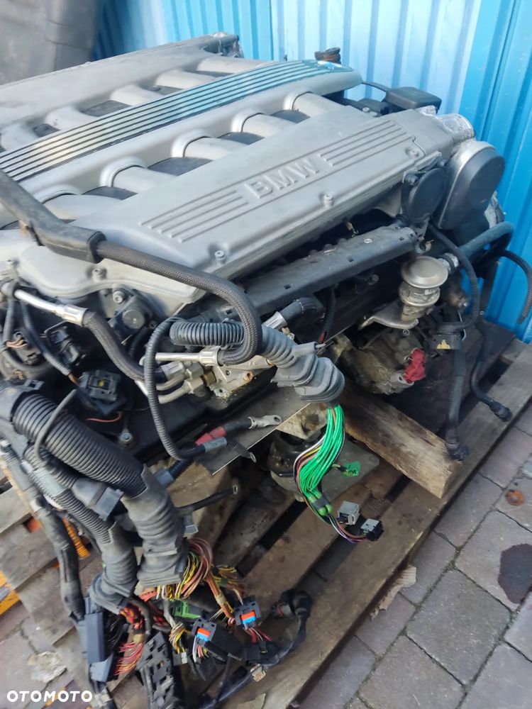 BMW N73 B60 E65 66  V12 kompletny silnik z komputer stacyjka kluczyk sterownik instalacja - 10