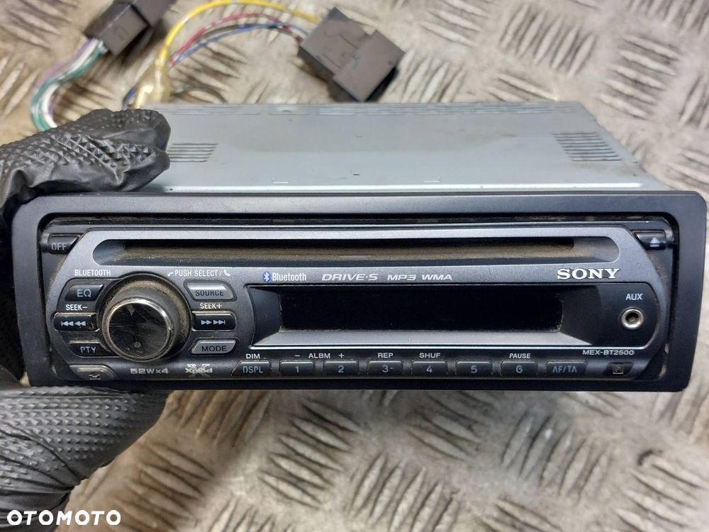 RADIO ODTWARZACZ SAMOCHODOWY SONY MEX-BT2500 DRIVE S CD AUX BT - 3