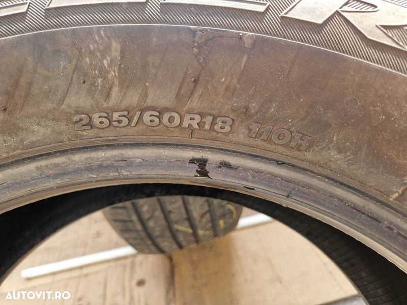 2 Bridgestone R18 265/60 Anvelope de vară DOT2317 - 7