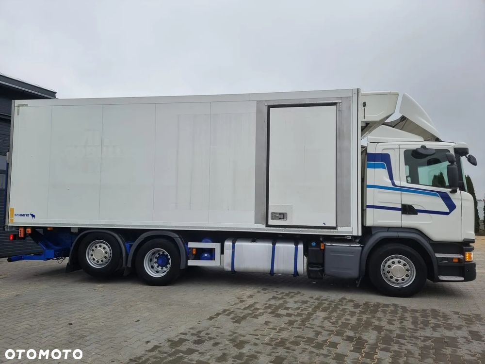 Scania G450 bez EGR 6x2 chłodnia SCHMITZ izoterma 19 palet kurierka - 26