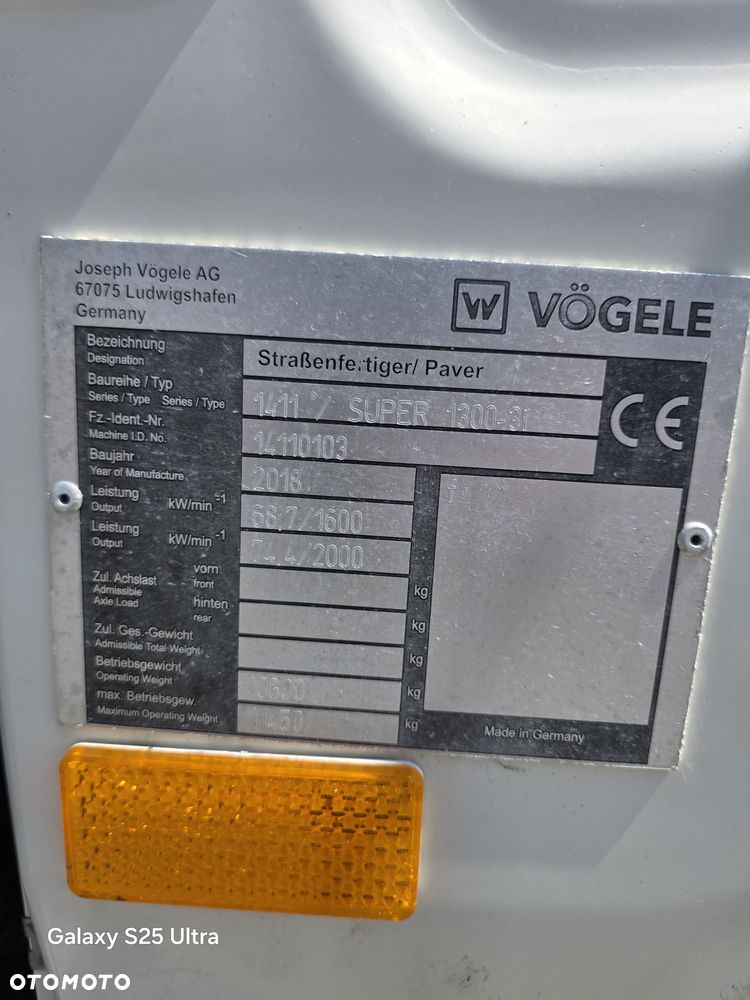 Vogele 1300-3i - 8