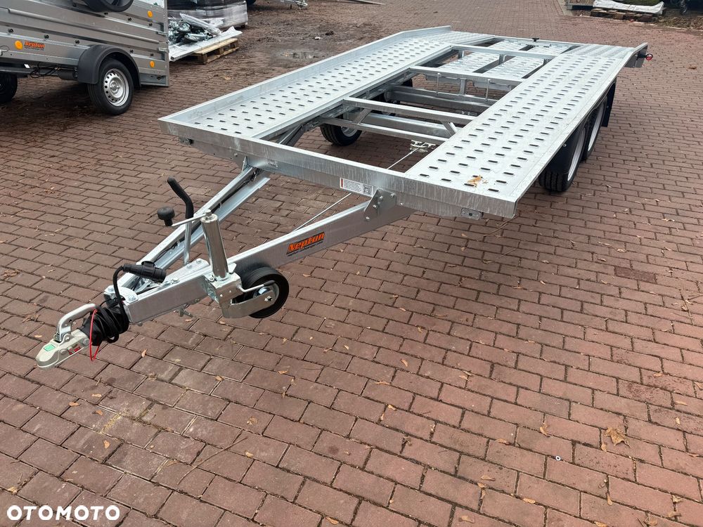 Neptun Laweta Neptun  4,2x2,1m DMC 2700 kg raz łamana mocna spawana DOSTAWA MOTOMUS - 8